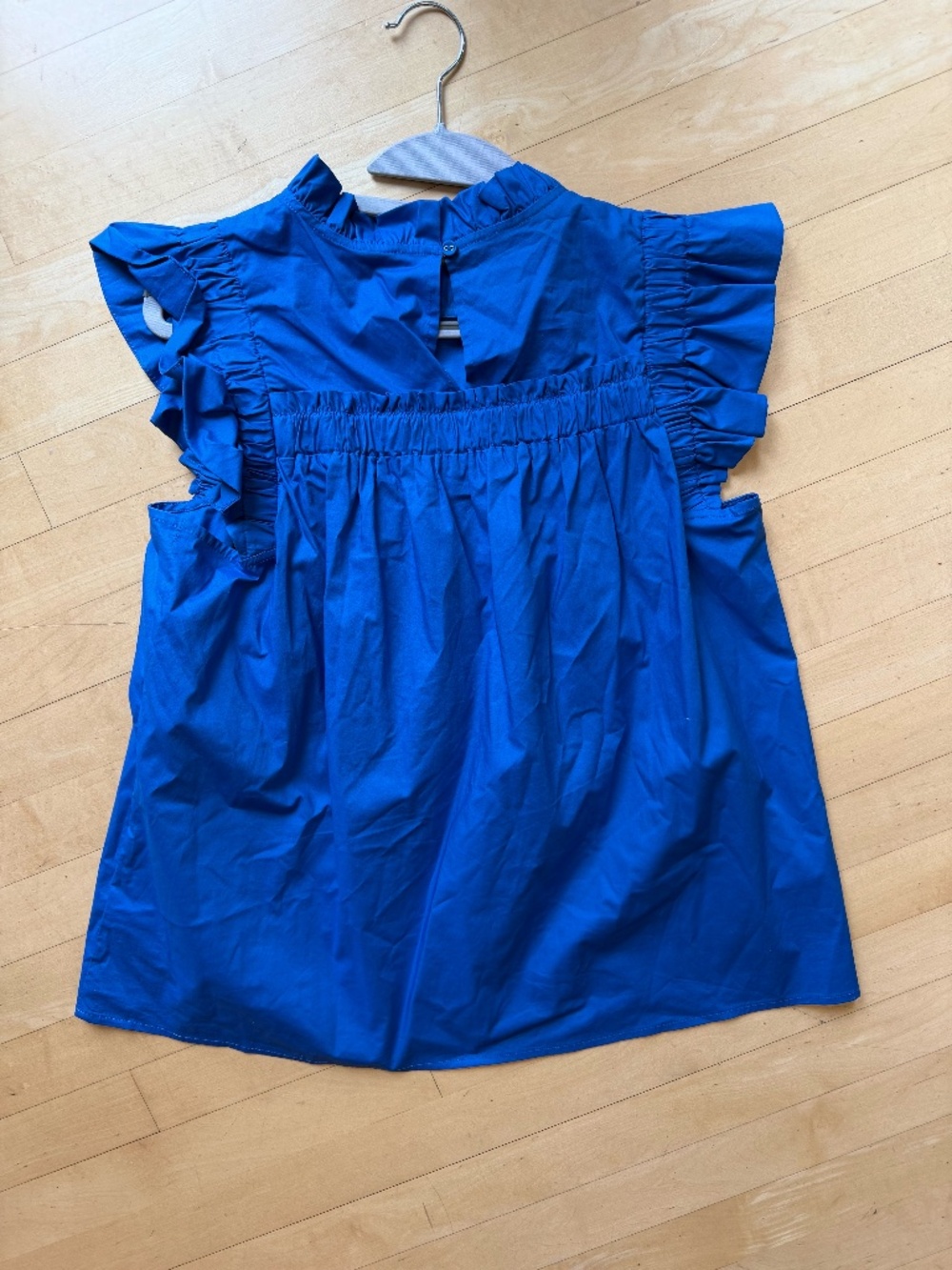 Tyler Boe royal blue Eloise top,M, CB2608 - Picture 4 of 4